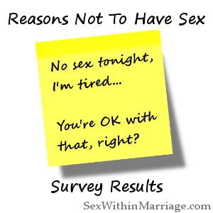 Reasons Not To Have Sex