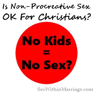 Non-procreative sex OK for Christians