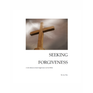 Seeking Forgiveness - A 13 Day Devotional - Cover