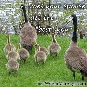 Does your spouse get the best you