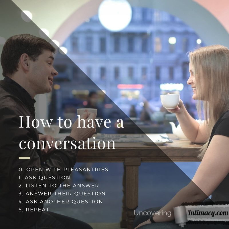 How to have a conversation