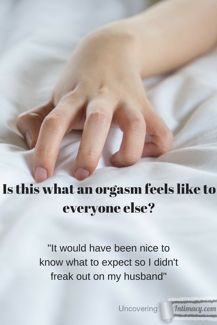 Is this what an orgasm feels like to everyone else?