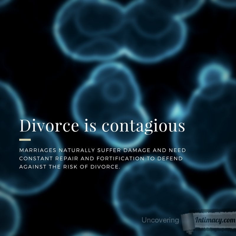 Divorce is contagious