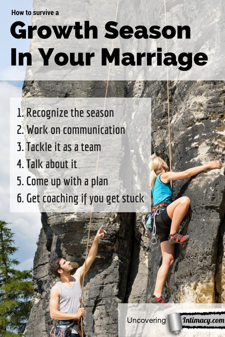 How to survive a growth season in your marriage