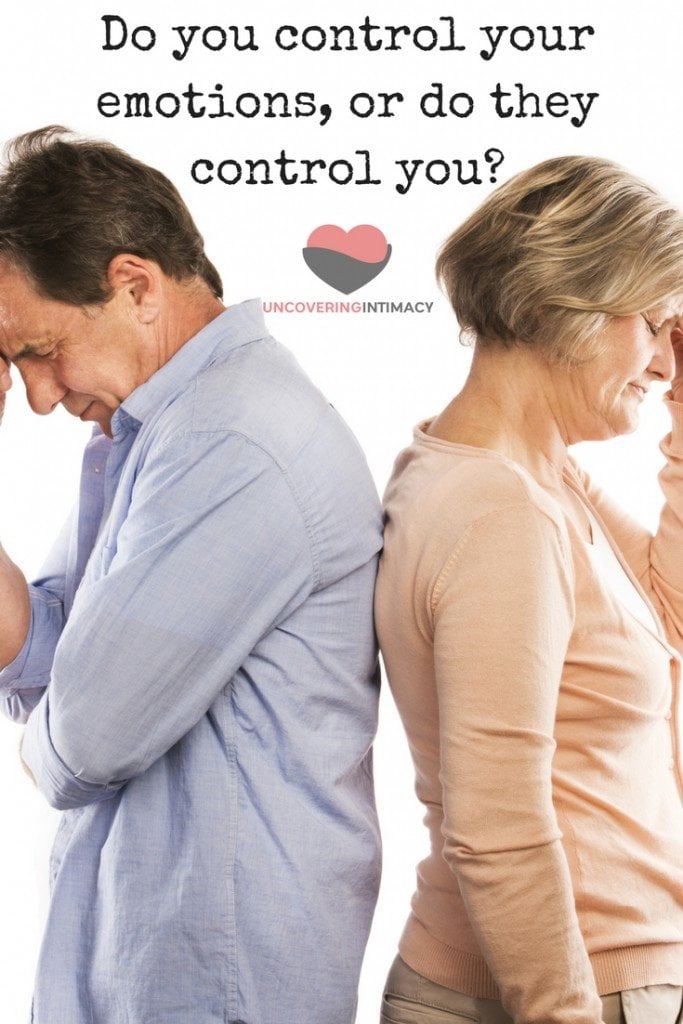 Do you control your emotions, or do they control you? Uncovering Intimacy