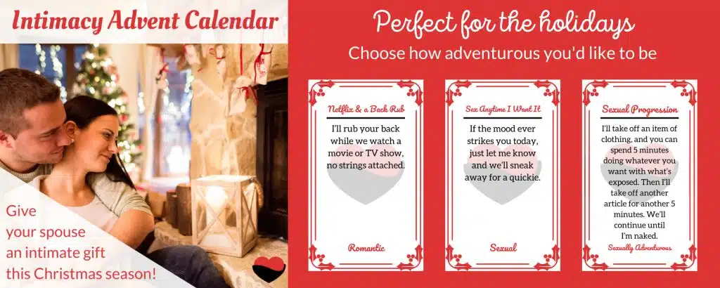 Intimacy Advent Calendar Ad