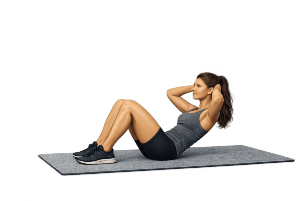 Woman doing situps