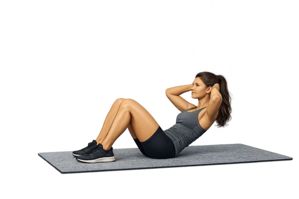 Woman doing situps