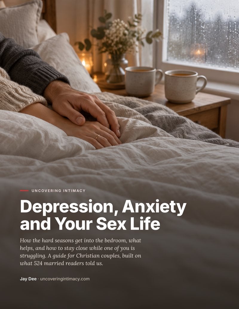 Cover of Depression, Anxiety and Your Sex Life, a guide for Christian couples