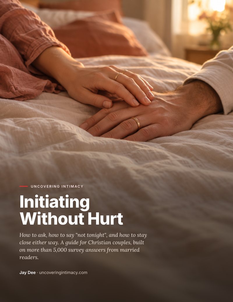 Cover of Initiating Without Hurt, a guide for Christian couples